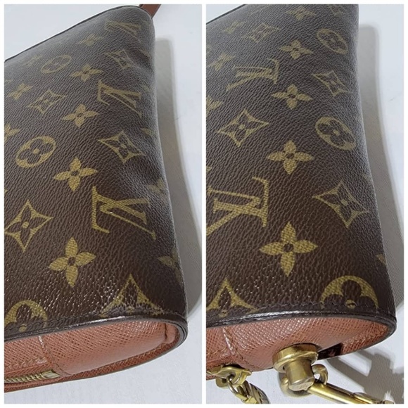 Authentic Louis Vuitton Monogram Canvas Orsay Clutch Brown - Picture 16 of 16